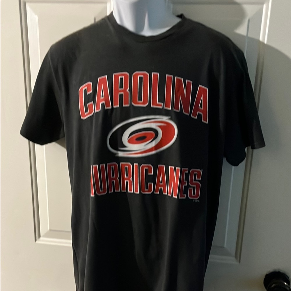 Champion Black and Red Short Sleeve Tees